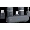Bezdrôtová mikrofónová súprava Plusonic PS-TDS9 s USB-C, Lightning a 3,5 mm konektormi