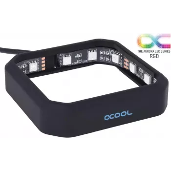 Alphacool Aurora XPX RGB rám - čierny (12893)