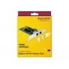 Delock PCIe karta 2x Gigabit LAN sieťový adaptér