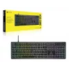 Corsair K55 CORE RGB klávesnica Gaming USB QWERTZ nemecká čierna