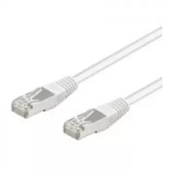 Wentronic Goobay CAT 5e patch kábel, SF/UTP, biely, 50 m - CCA Copper-Mix (93487)