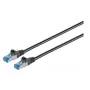 Microconnect B-SFTP605S Sieťový kábel čierny 5 m Cat6 S/FTP (S-STP)