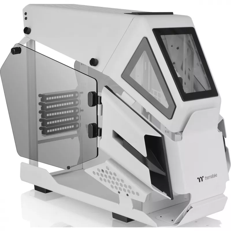 PC skriňa Thermaltake AH T200 Snow Micro Tower biela
