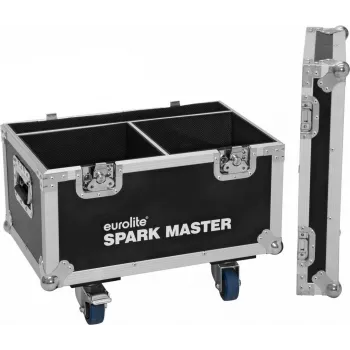 Roadinger Flightcase pre 2x Spark Master s kolieskami – ochranný kufrík