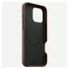Puzdro na telefón Nomad NM01389385 pre iPhone 16 Pro Max, 17,5 cm (6,9 palcov), hnedé, hliník/PC/mikrovlákno/koža