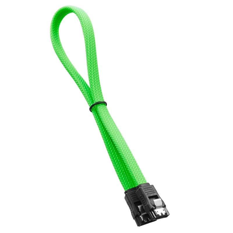 CableMod ModMesh SATA 3 kábel 30 cm - svetlozelená