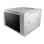 Serverový rack rozvádzač ALLNET SMB6606 sivá, 23 kg, kompaktné sieťové/serverové puzdro
