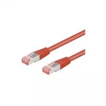 Wentronic Goobay CAT 6 patch kábel, S/FTP (PiMF), červená, 20 m - LSZH bez halogénov, meď (68285)