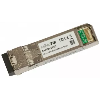 MikroTik S+85DLC03D - SFP+ transceiver modul - 10 GigE - SFP+ / LC Multi-Mode - až do 300 m - 850 nm