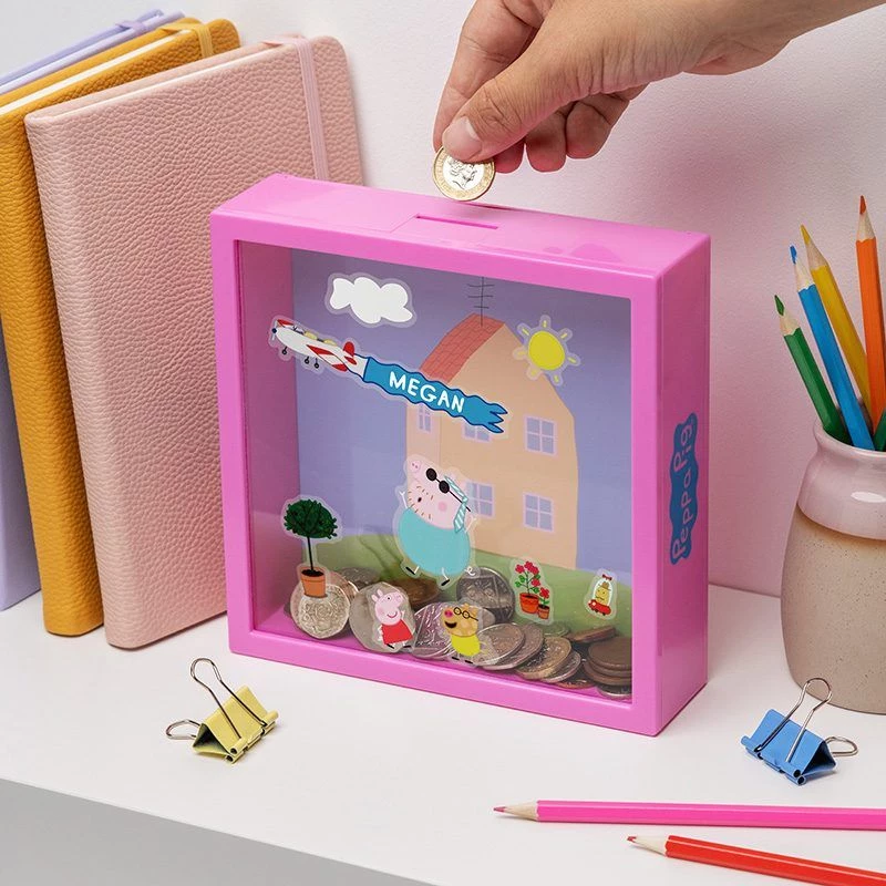 Pokladnička Paladone Peppa Pig dizajn rámu PP12785PP – detská pokladnička