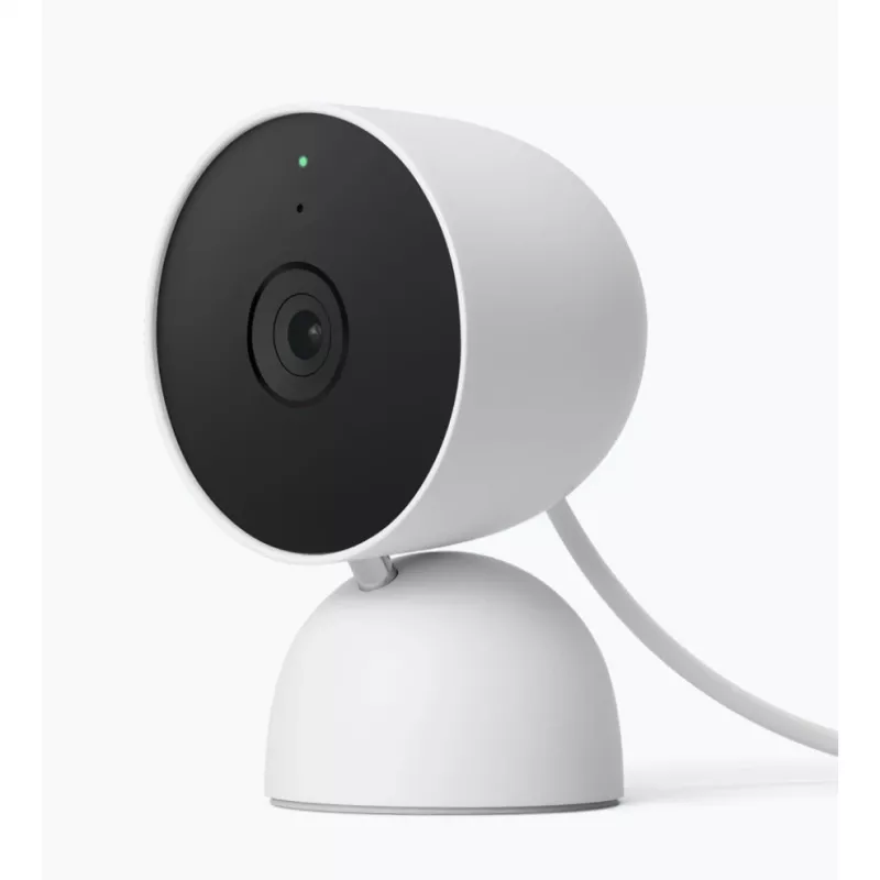 Google Nest Cam - sieťová bezpečnostná kamera - interiér - farebná (deň/noc)