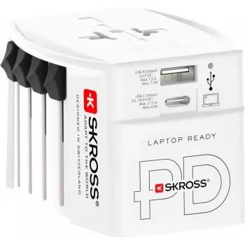 Skross 1302976 cestovný adaptér MUV AC65PD (1302976)