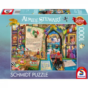 Puzzle Schmidt Spiele Aimee Stewart: Memories of Venice — 1000 dielikov