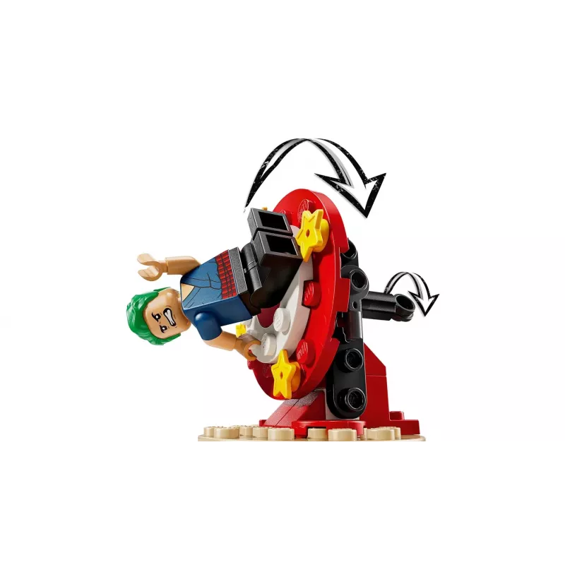 LEGO Bricks hracia sada Buggy klauna cirkusový stan 75637 — 573 dielov, 4 minifigúrky, vek 8+