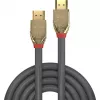 Lindy 5m Ultra High Speed HDMI kábel, Gold Line, 5 m, HDMI Type-A (štandard), HDMI Type-A (štandard), sivý