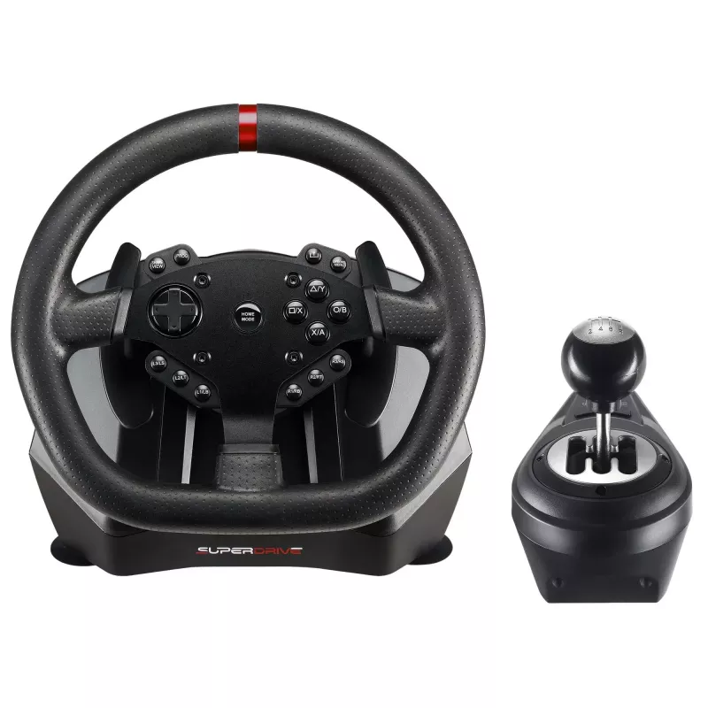Pretekársky volant No name Subsonic Superdrive GS 950-X — kompatibilný s PC, PS4, Xbox One, Xbox Series X/S