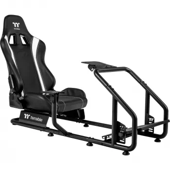 GR300 Racing Simulator Cockpit, Sim Rig (čierny)