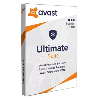Avast Ultimate licenčný kľúč – 3 zariadenia, 1 rok (Global)