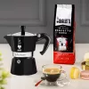 Bialetti Moka Express moka kanvica čierna