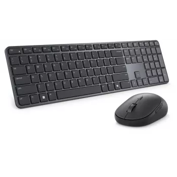 DELL Pro 7 tenká KM726 klávesnica myš súčasťou Home/Office RF Wireless + Bluetooth QWERTY US International čierna