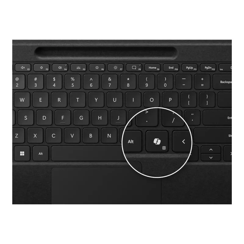 Surface Pro Flex, touchpad, mechanický spínač, Microsoft, Surface Pro 11th Edi