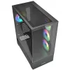 PC skriňa Sharkoon AK6 RGB, ATX, čierna