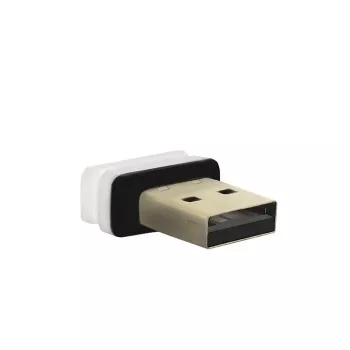 Qoltec - sieťový adaptér - USB 2.0 - 802.11b/g/n - biela