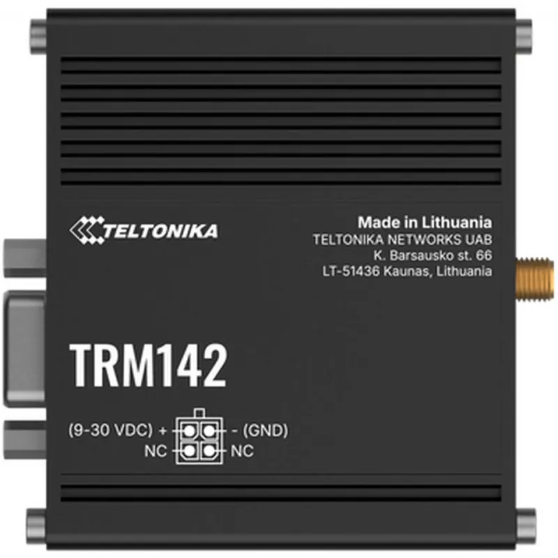 Industriálny 4G modem TELTONIKA TRM142 – LTE konektivita, kompaktný industriálny dizajn