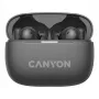 Bezdrôtové slúchadlá do uší Canyon OnGo TWS-10 ANC+ENC True Wireless, sivé (CNS-TWS10BK)