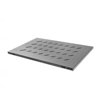 Racková polica Lanberg AK-1015-B čierna kov 480,5x580x21,5 mm