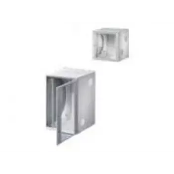 Rittal FlatBox - skriňa - vhodná na nástennú montáž - RAL 7035 - 6U - 48,3 cm (19 palcov)