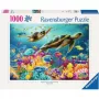 Ravensburger puzzle Modrý podvodný svet 1000 dielikov, dospievajúci/dospelí, štandardný formát