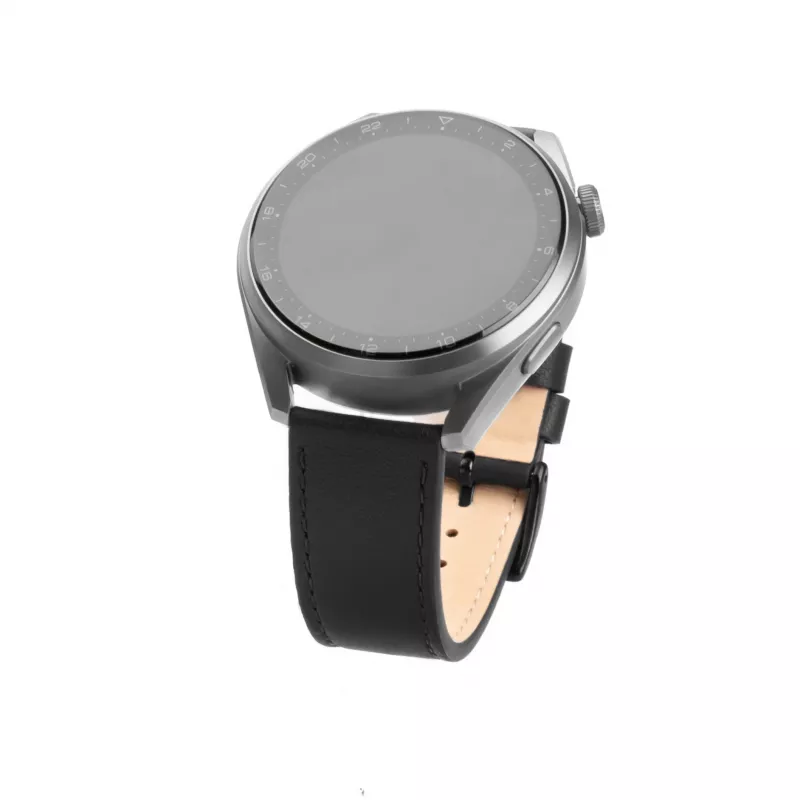 Kožený náramok na hodinky FIXED FIXLST-22MM-BK – 22 mm rýchloupínací, čierny