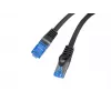 Sieťový kábel Lanberg PCF6A-10CC-0025-BK RJ45 Cat6a 0,25m čierny