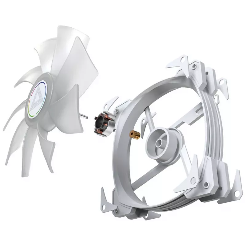 MONTECH HP140 ARGB PWM 140mm biela 3-bal
