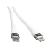 Kábel Type-C - Lightning 1 m biely