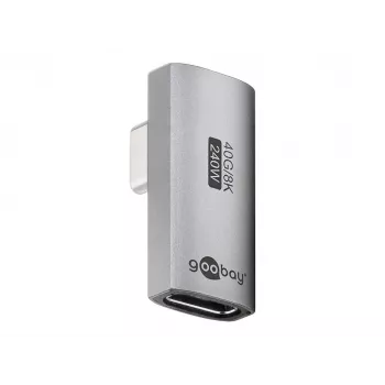 Goobay 74443 USB-C™ adaptér kolmý 90° otočený, USB4™ | Goobay