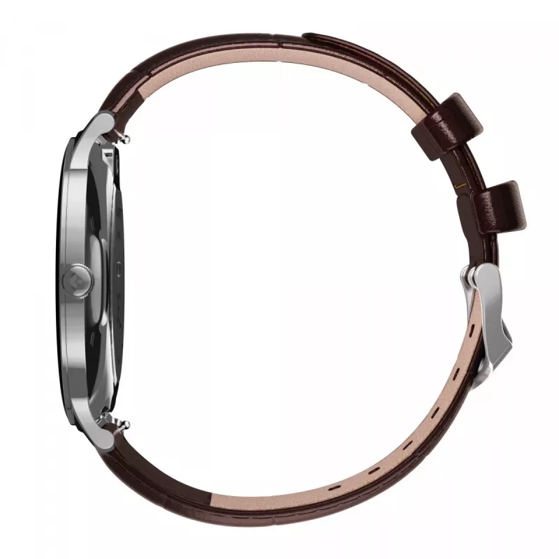 Smartwatch Garett Quantum — nerezová oceľ strieborná