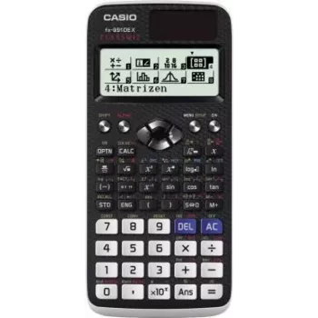 Casio FX-991DE X - desktop - vedecká kalkulačka - batéria/solárna - čierna