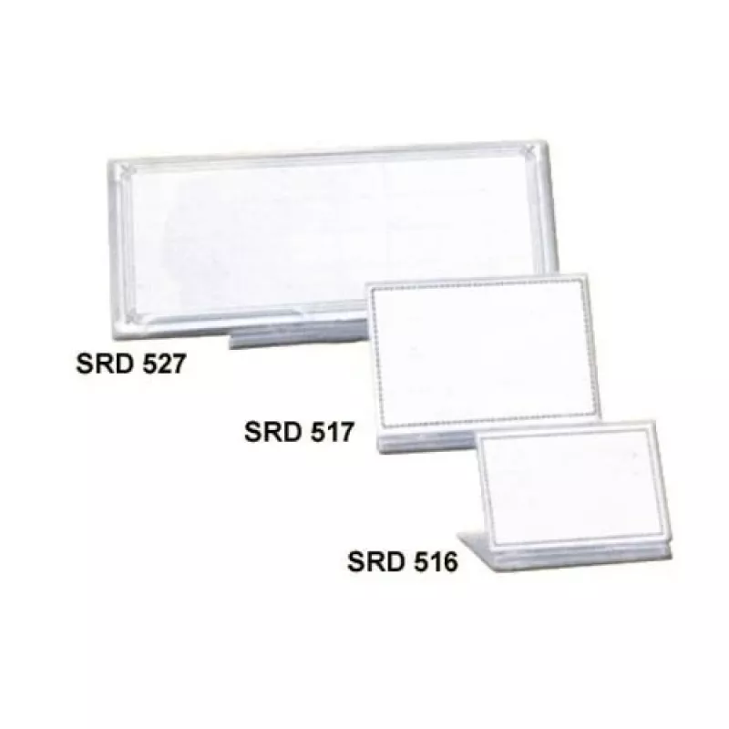 Stolová kartička 200 x 80 mm, SRD 527 0614-003