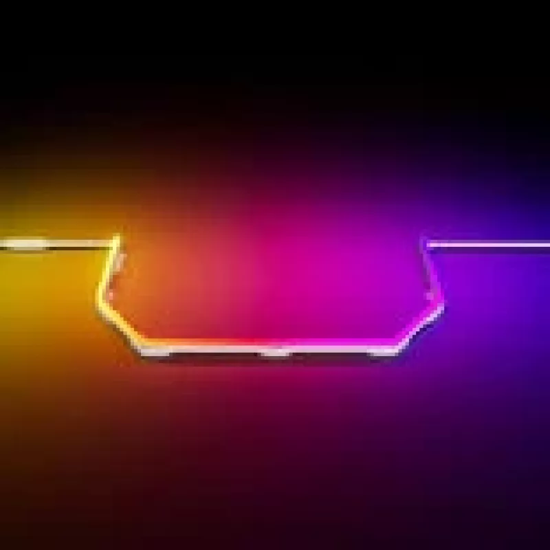 LED pásik HYTE Noodle LN60 ARGB biely – adresovateľný RGB LED pásik pre PC osvetlenie, 60 cm