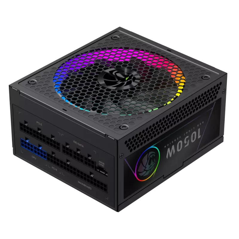 Gamemax napájací zdroj, 80 PLUS, Gold | RGB 1050G | 1050 W