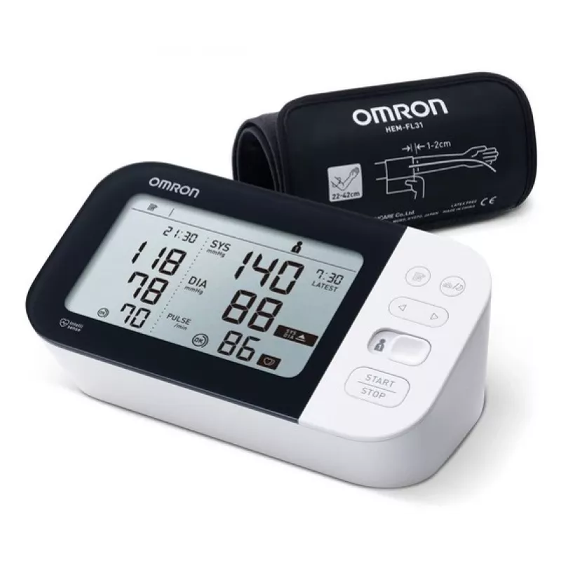 Omron M7 Intelli IT tlakomer na rameno, automatický, 2 používatelia