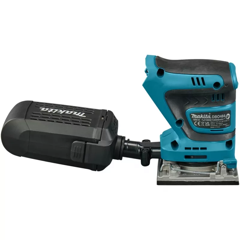 Makita DBO484Z excentrická brúska 14000 OPM čierna, modrá