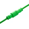 Napájací kábel CableMod PRO ModMesh 12VHPWR konektor samec na 8-Pin PCIe 45 cm svetlomodrý