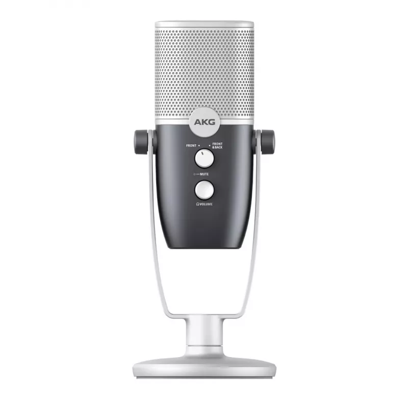 AKG Ara - profesionálny USB kondenzátorový mikrofón, modro-strieborný