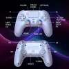 Gamepad Subsonic PS5 Wireless LED Controller biely D-pad Home Options Share