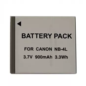 Nabíjateľná batéria Extra Digital NB-4L pre zariadenia Canon, lítium-iónová, náhrada za Canon NB-4L