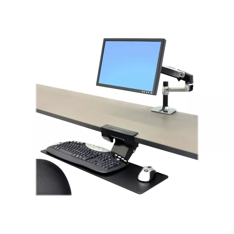 Držiak klávesnice pod stôl Ergotron Neo-Flex 97-582-009 čierny