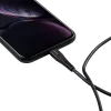 CANYON kábel MFI-4 Type-C na Lightning 1,2m čierny